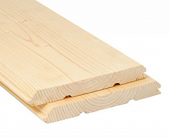 Имитация бруса из сибирского кедра сорт СD 3800х140х20