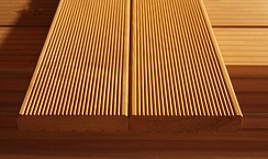 Террасная доска лиственница сорт ЭКСТРА 4000x142x32