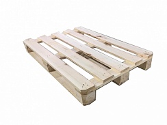 Поддон деревянный, естественная влажность, фумигированный, 1-2 сорт 1200*800